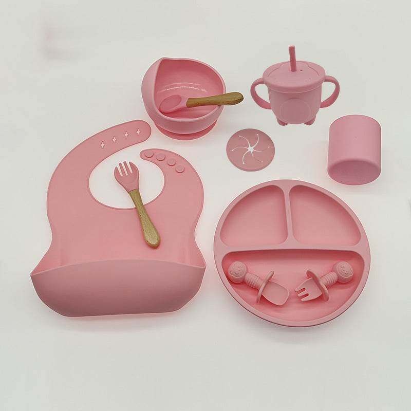 Silicone Baby Feeding Set – Safe & Dishwasher Safe - Pasha
