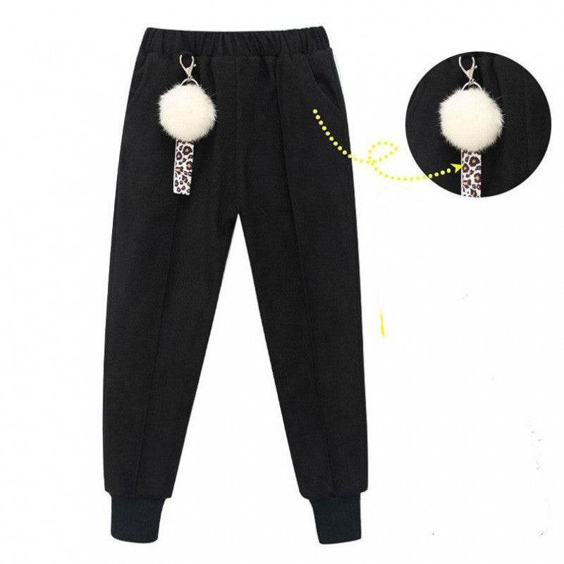 Larger Kids Cotton Woolen Cloth Pants – Comfortable and Warm Winter Pants - Pasha