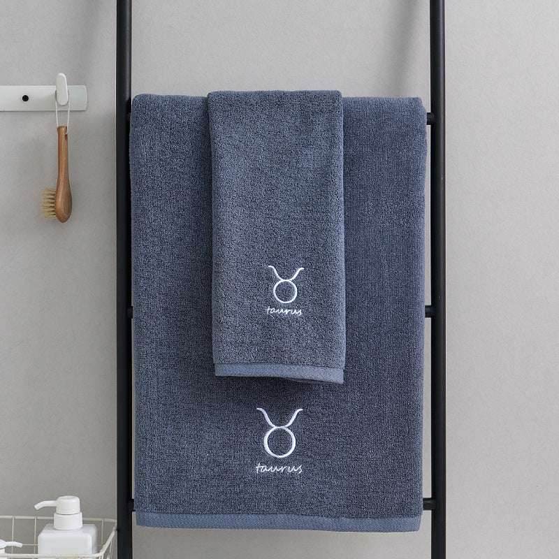 Constellation Towel Set – Zodiac-Inspired Cotton - Pasha
