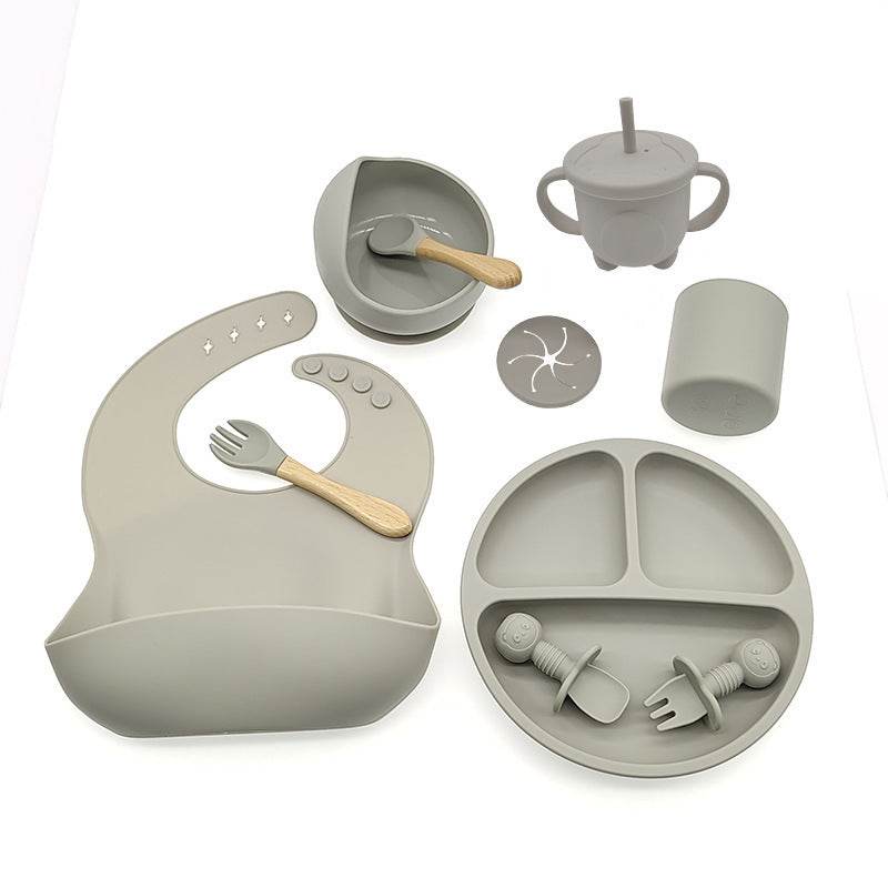 Silicone Baby Feeding Set – Safe & Dishwasher Safe - Pasha
