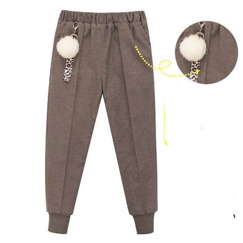 Larger Kids Cotton Woolen Cloth Pants – Comfortable and Warm Winter Pants - Pasha
