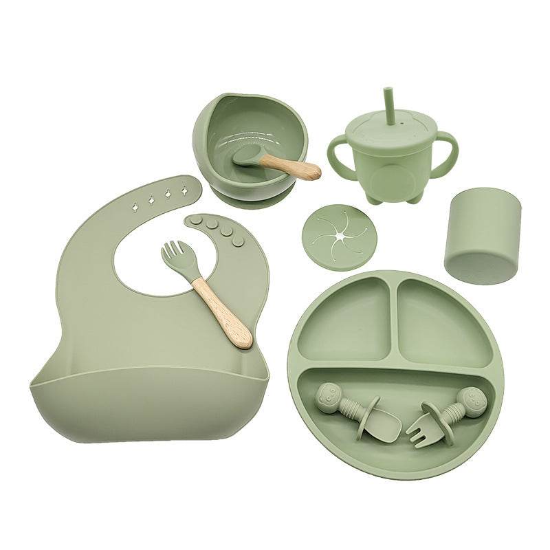 Silicone Baby Feeding Set – Safe & Dishwasher Safe - Pasha