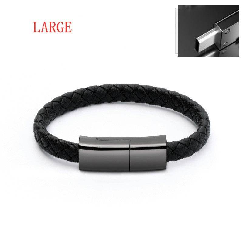 Creative Versatile Bracelet Charging Cable - USB, Micro USB, TYPE-C - Pasha
