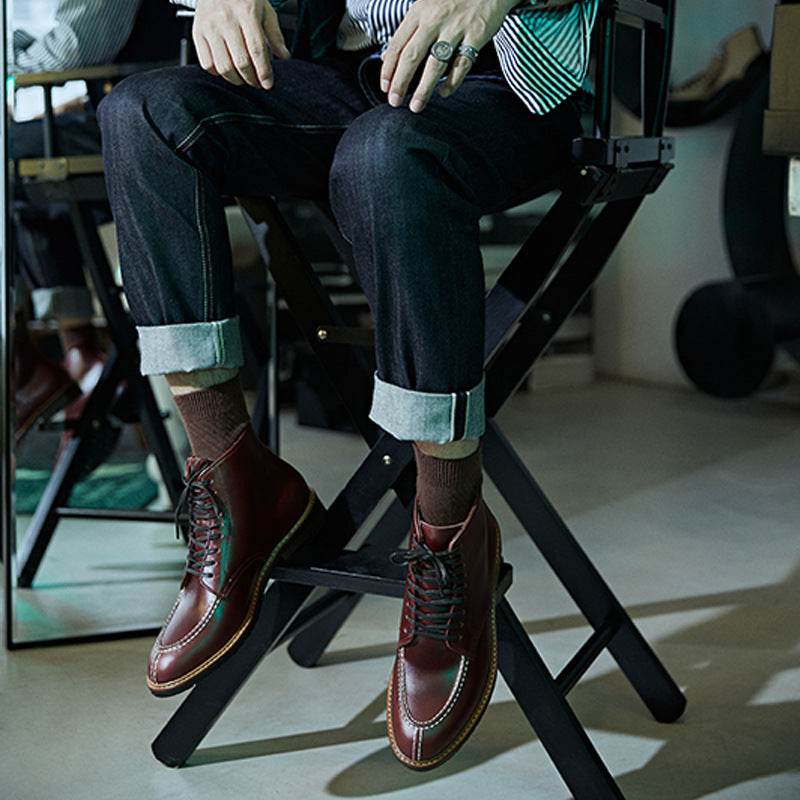 Men´s Leather Shoes-Cowhide Leather - Pasha