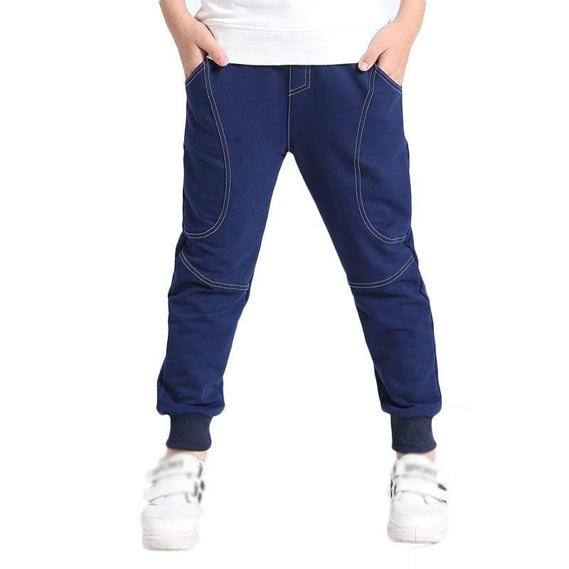 Spring & Autumn Kids Cotton Sports Pants – Comfortable Leisurewear for Active Children - Pasha