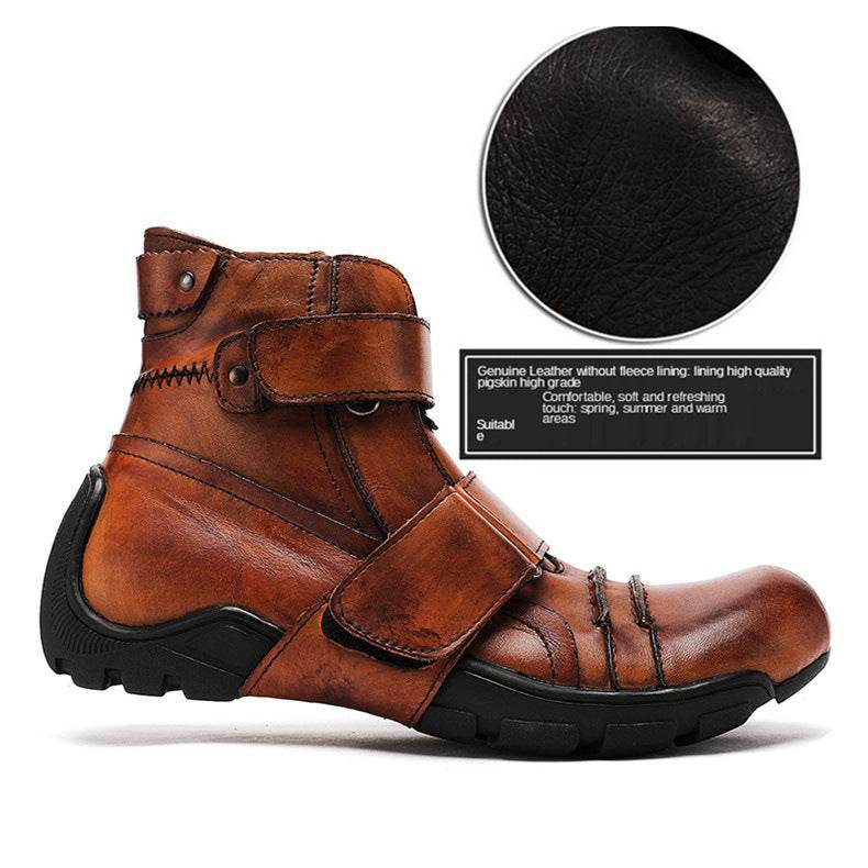 Men's Cowboy Leather Boots – Western Handcrafted Style - Pasha