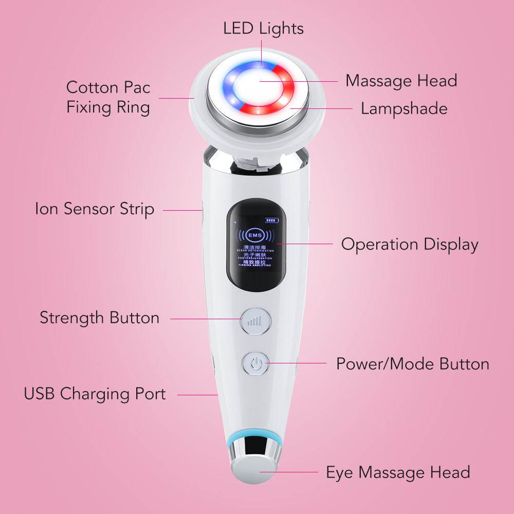 LED Skin Rejuvenation Device – Photon Therapy - Pasha