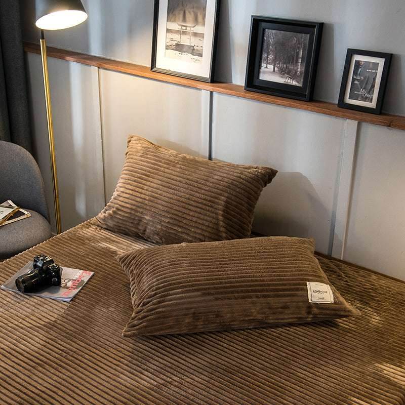 Velvet Duvet Cover Set - Pasha