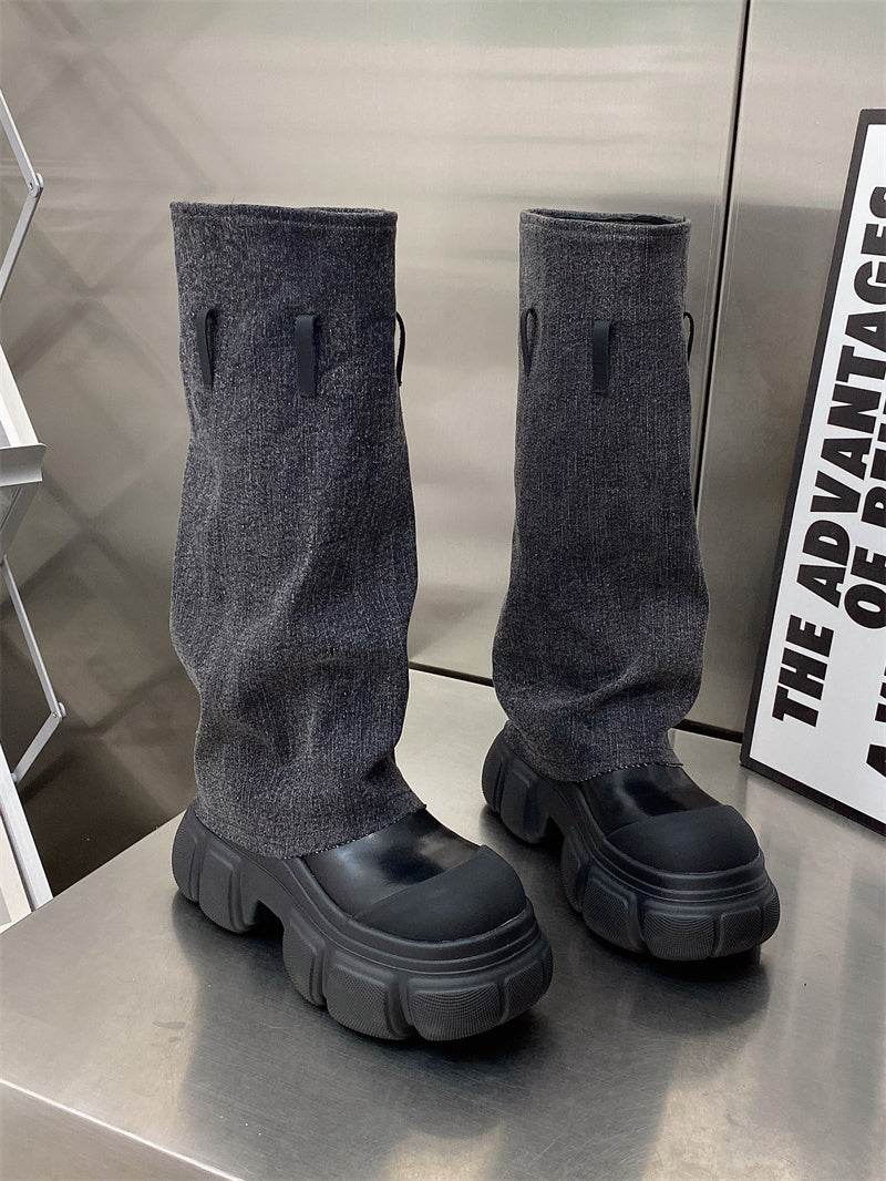 Women´s Fashion Thick Sole Martin Boots - Pasha