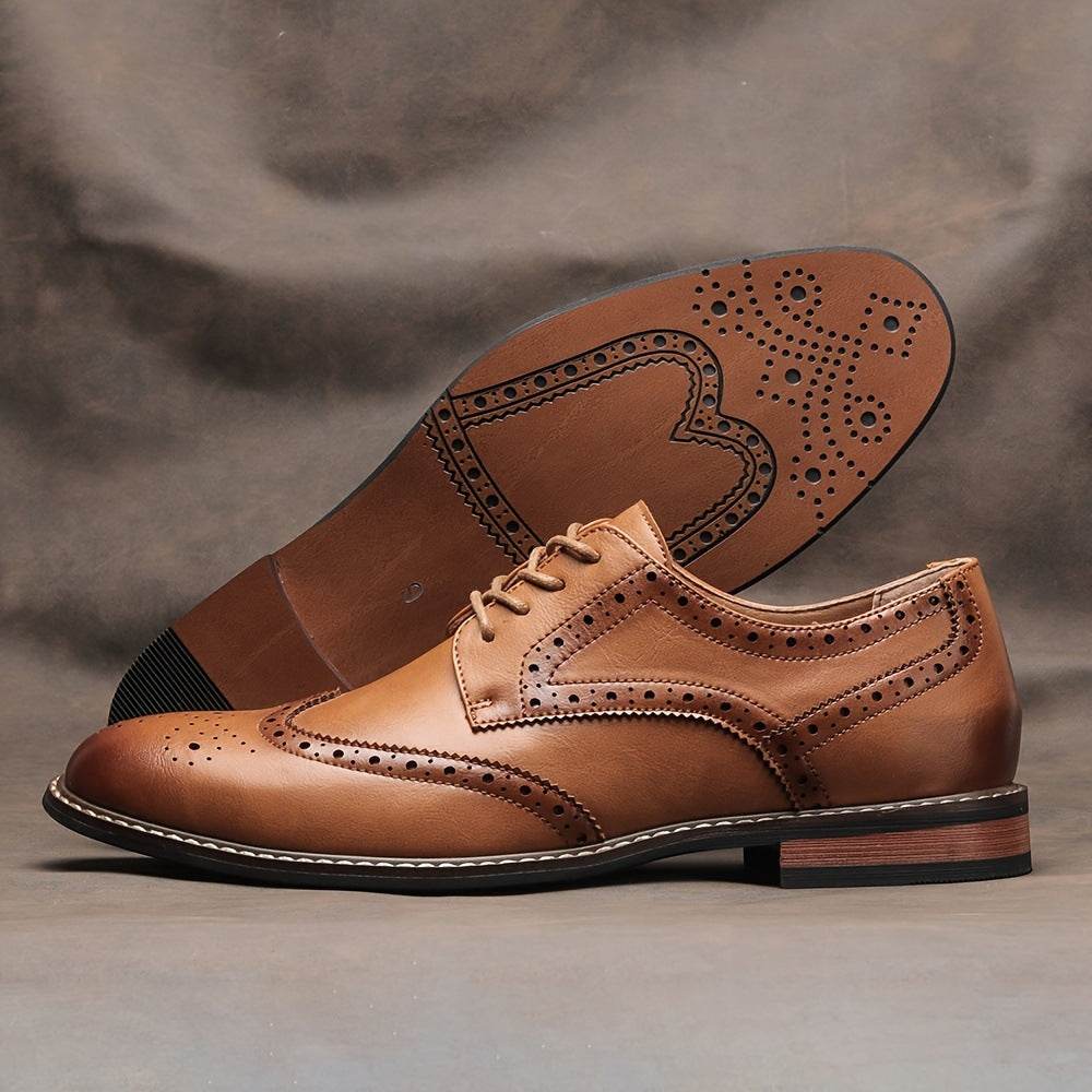 Classic Brogue Business Shoes for men - Pasha