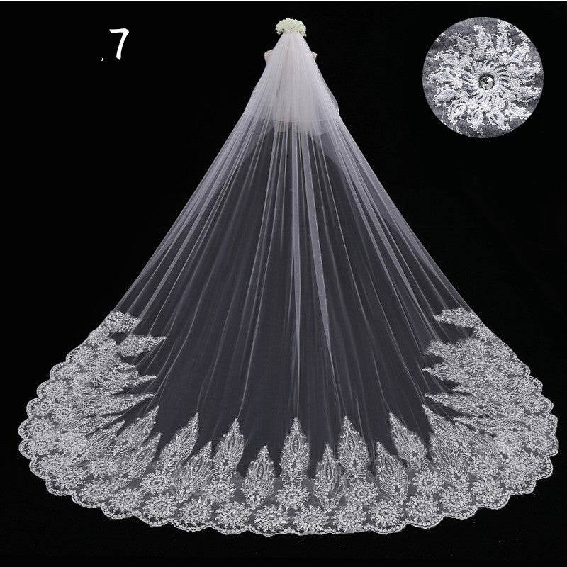 Handcrafted Wedding Veil – Custom Bridal Veils - Pasha