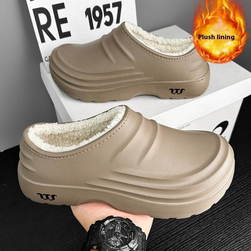 Fleece Lined Cotton Shoes for men - Pasha