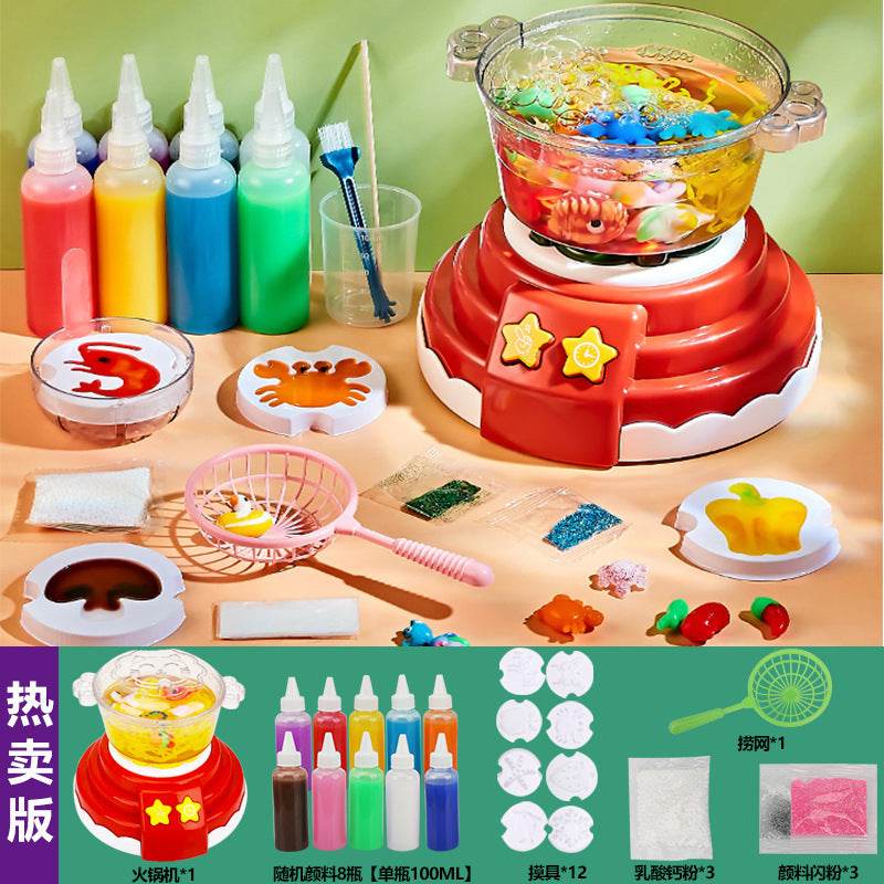 Magic Copper Tone Hot Pot Machine-creativity toy - Pasha
