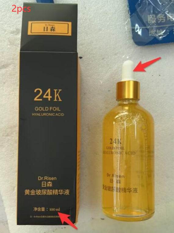 Firming and Lifting Skincare – Gold Liquid with Ginseng and Cordyceps - Pasha
