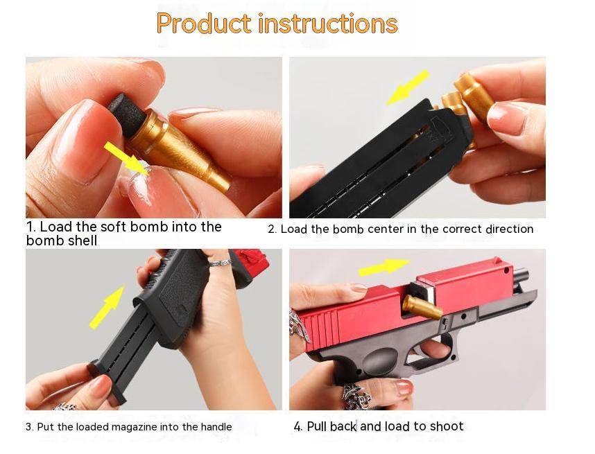 Safe Foam Dart Blaster for Kids – Outdoor Fun - Pasha