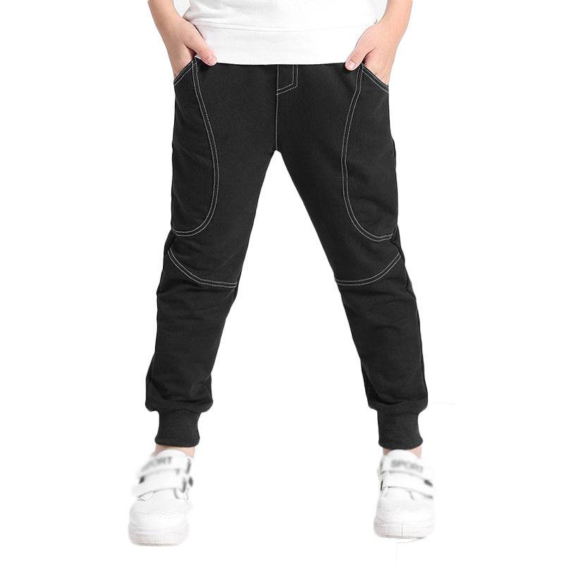 Spring & Autumn Kids Cotton Sports Pants – Comfortable Leisurewear for Active Children - Pasha