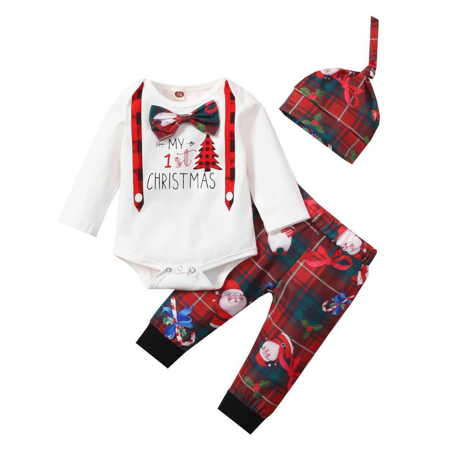 Infant Christmas Long-Sleeve Set – Cozy and Stylish Children’s Clothing - Pasha