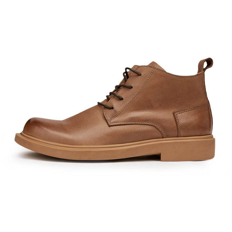Men's Full Grain Leather Boots – Durable & Stylish - Pasha
