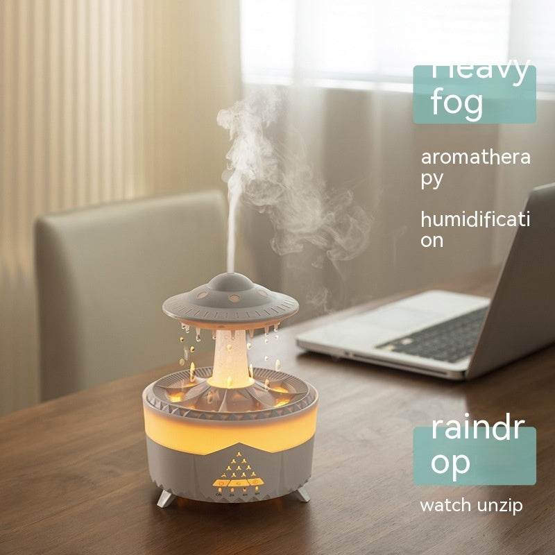 Rain Drop Humidifier & Diffuser – Soothing Sounds - Pasha