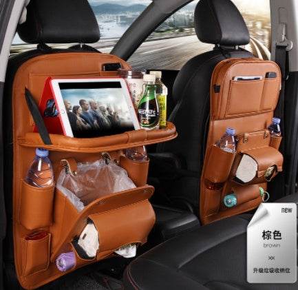 Car Seat Organizer with Trash Can – Multifunction - Pasha