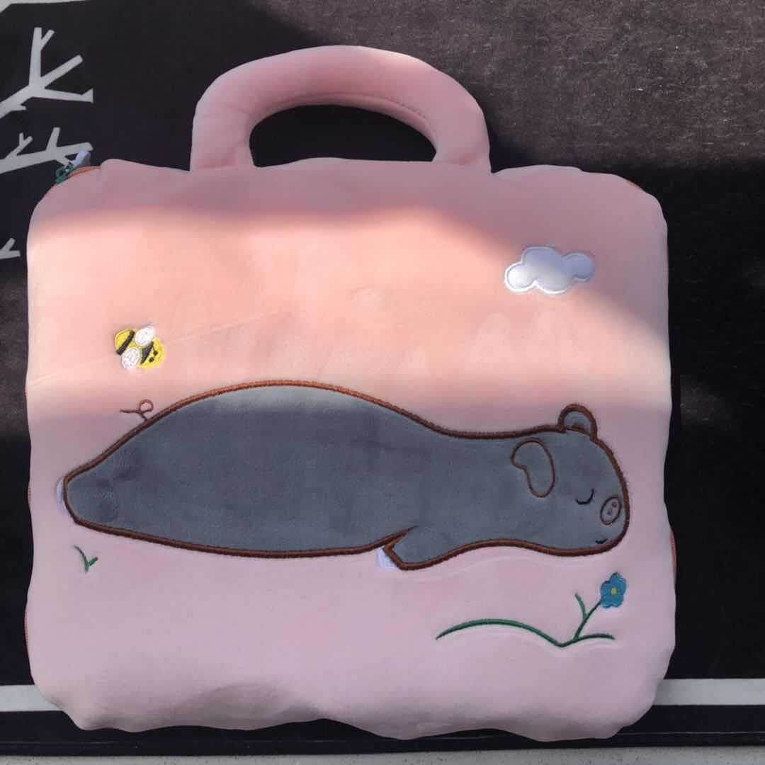 Cartoon Pillow Blanket - Pasha