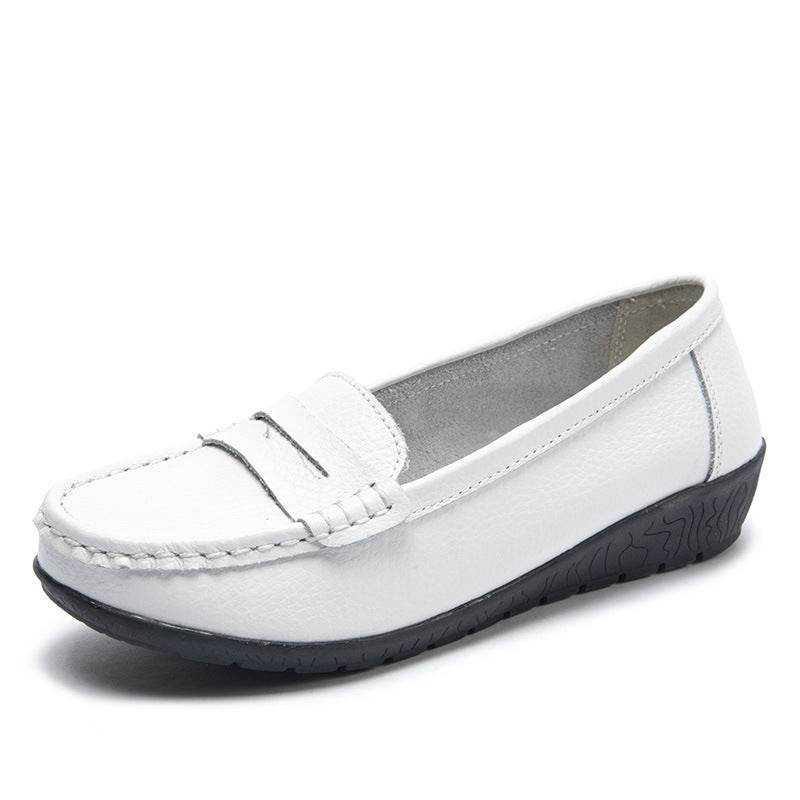 Casual Flat Heel Shoe-Nurse Shoe - Pasha