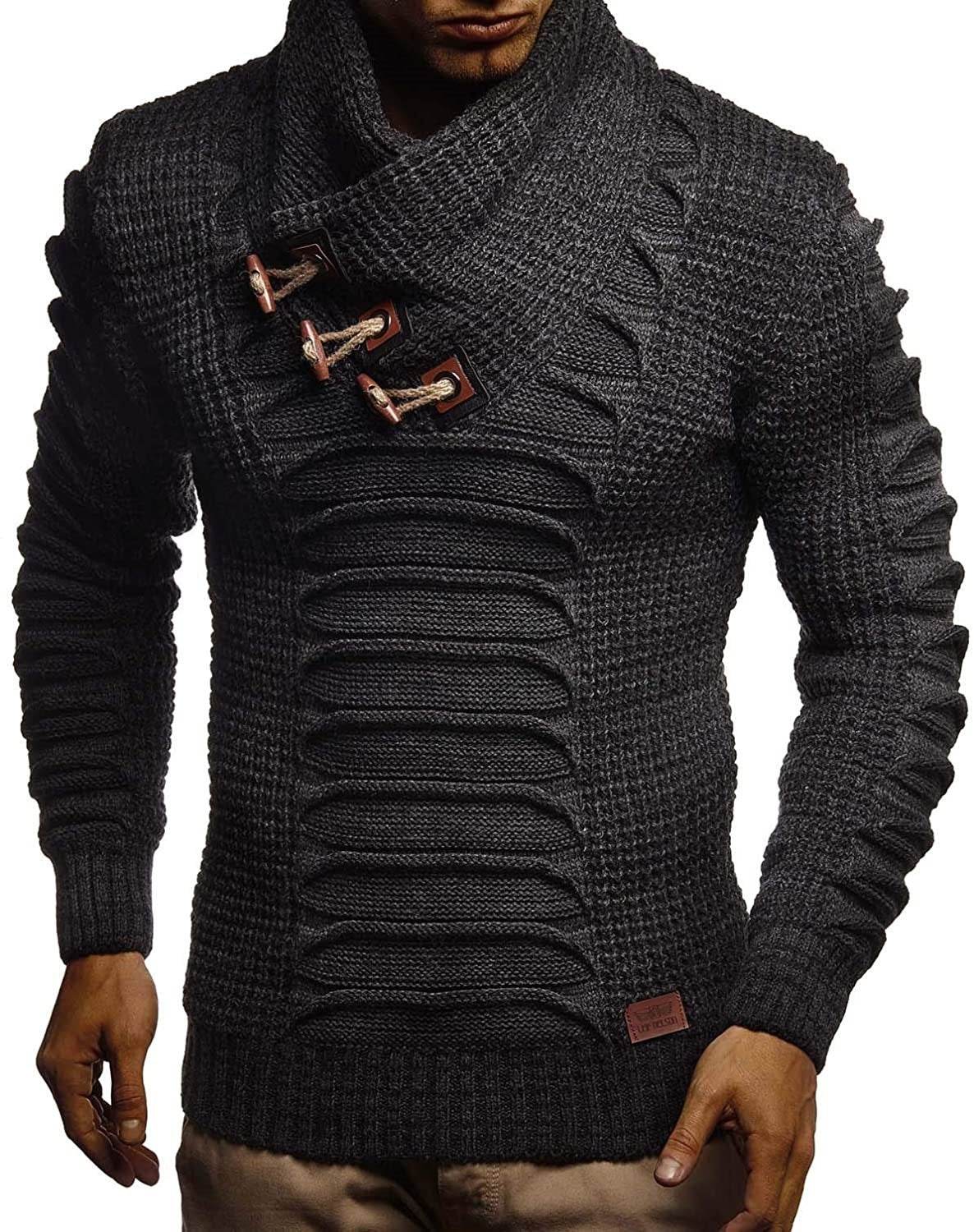 Men´s long sleeve sweater-cozy feel - Pasha