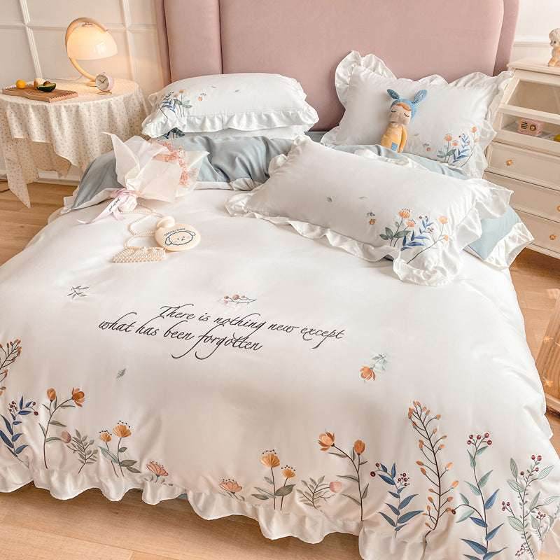 Deluxe Washed Cotton Quilt Cover Set - Pasha Store - Pasha