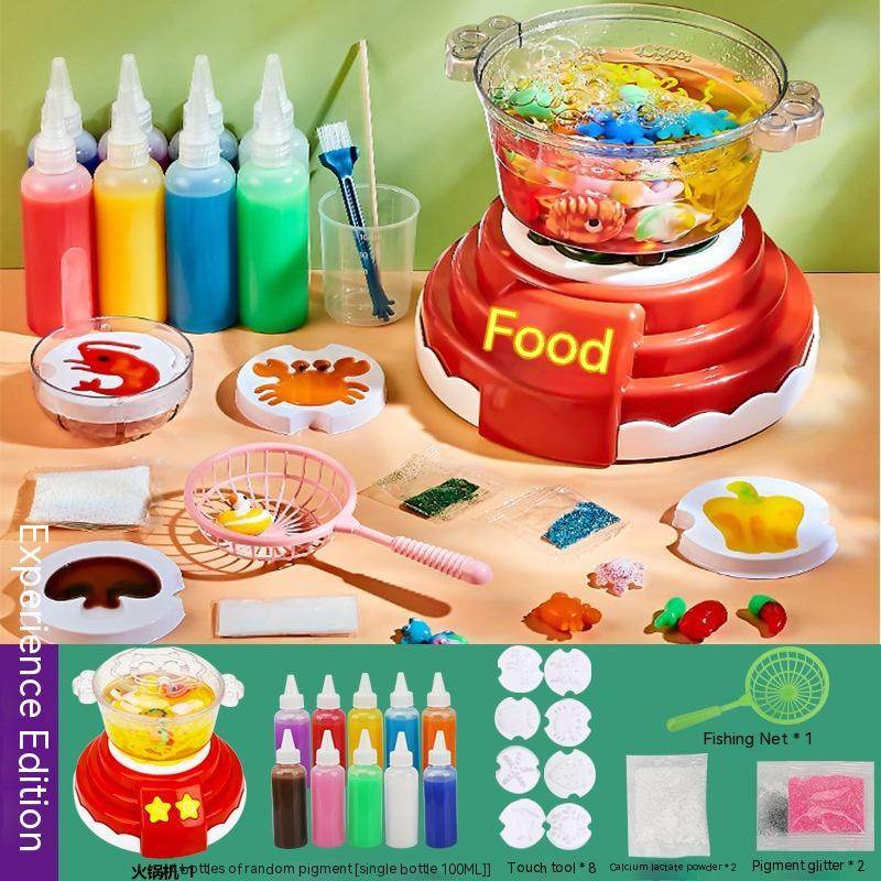Magic Copper Tone Hot Pot Machine-creativity toy - Pasha