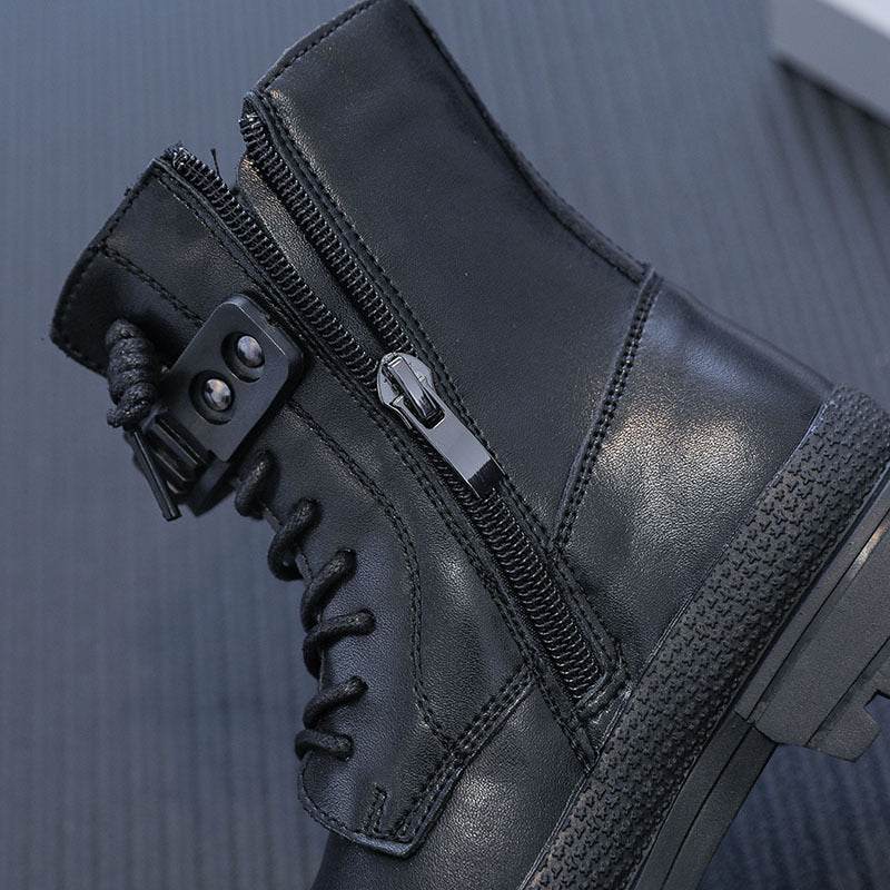 Kids' New Martin Boots – Stylish & Comfortable Leather Boots for Active Children - Pasha