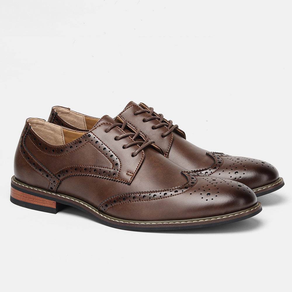 Classic Brogue Business Shoes for men - Pasha