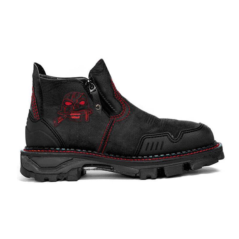Men's Leather Snow Boots – Durable & Warm - Pasha