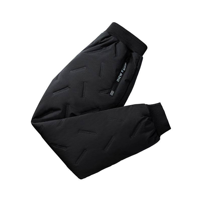 Boys Fleece Pants – Thick, Cold-Proof and Warm Bunched Feet Pants - Pasha