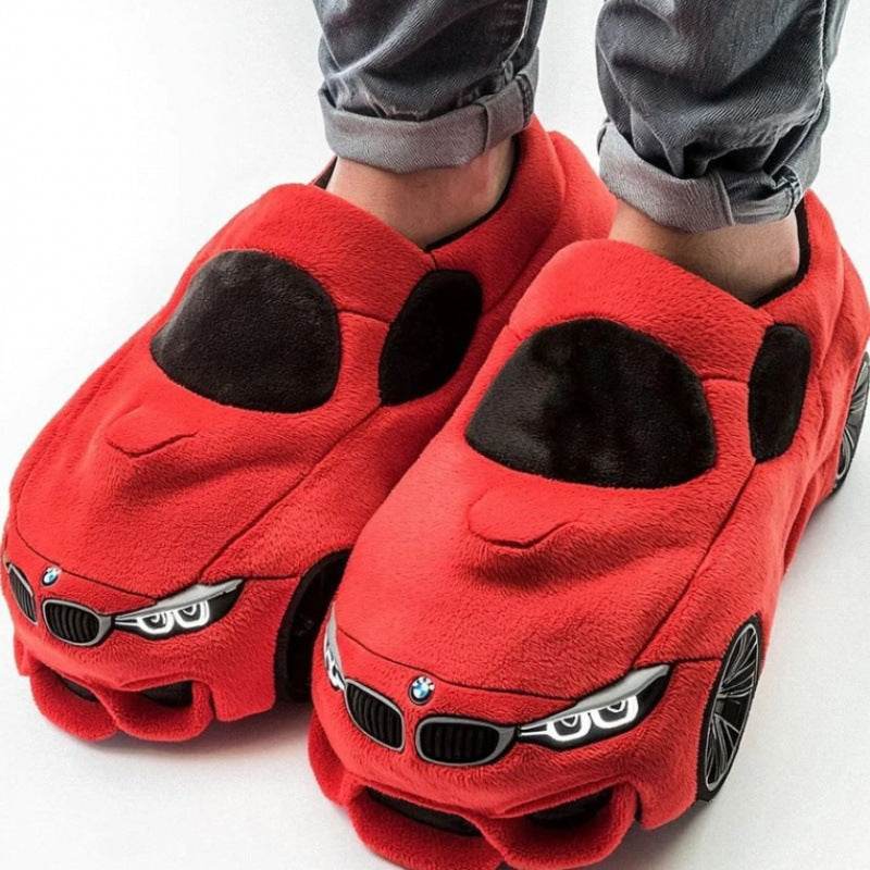 Porsche Racing Plush Car Slippers Pasha Store - Pasha
