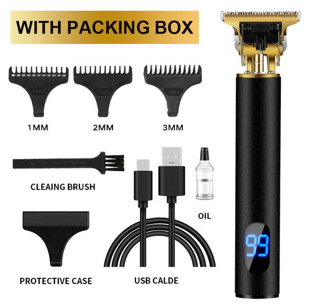 Beauty Creation Fader Electric Clipper – Sculpting Razor for Bald Cuts - Pasha