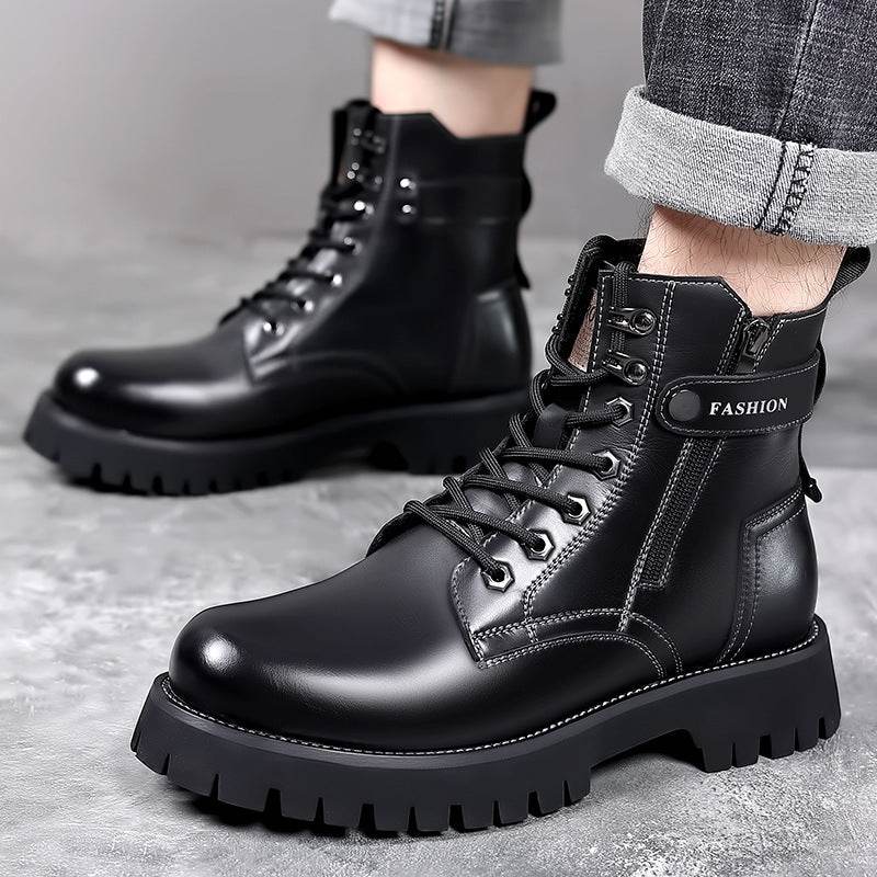 Men's Thick Sole Boots – Stylish & Comfortable - Pasha