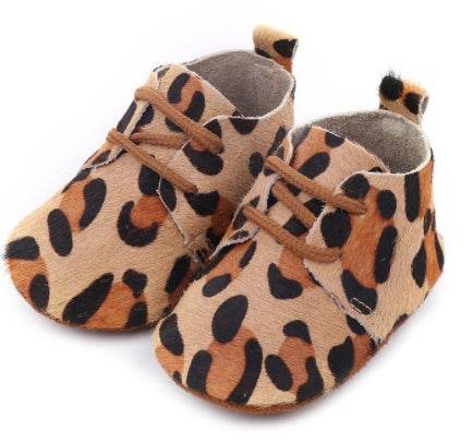 Baby First Walking Shoes – Soft Sole Leather Shoes | Unisex Toddler Shoes - Pasha