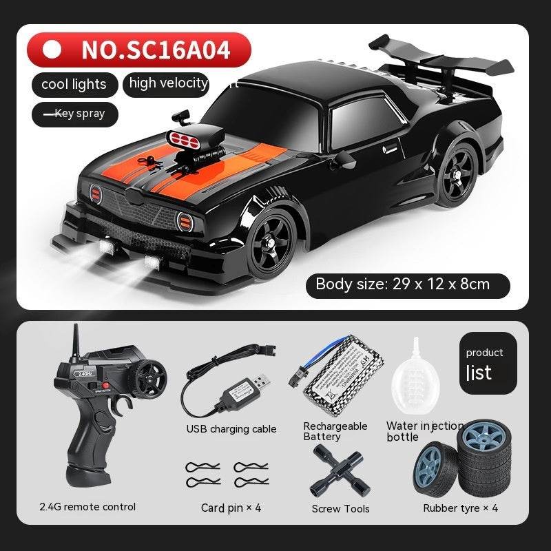 RC All Wheel Drift Racing Car-Lights and Spray - Pasha