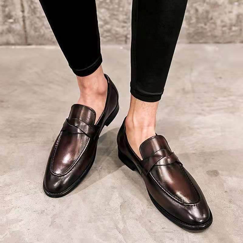 Casual Slip on British Leather Shoe - Pasha