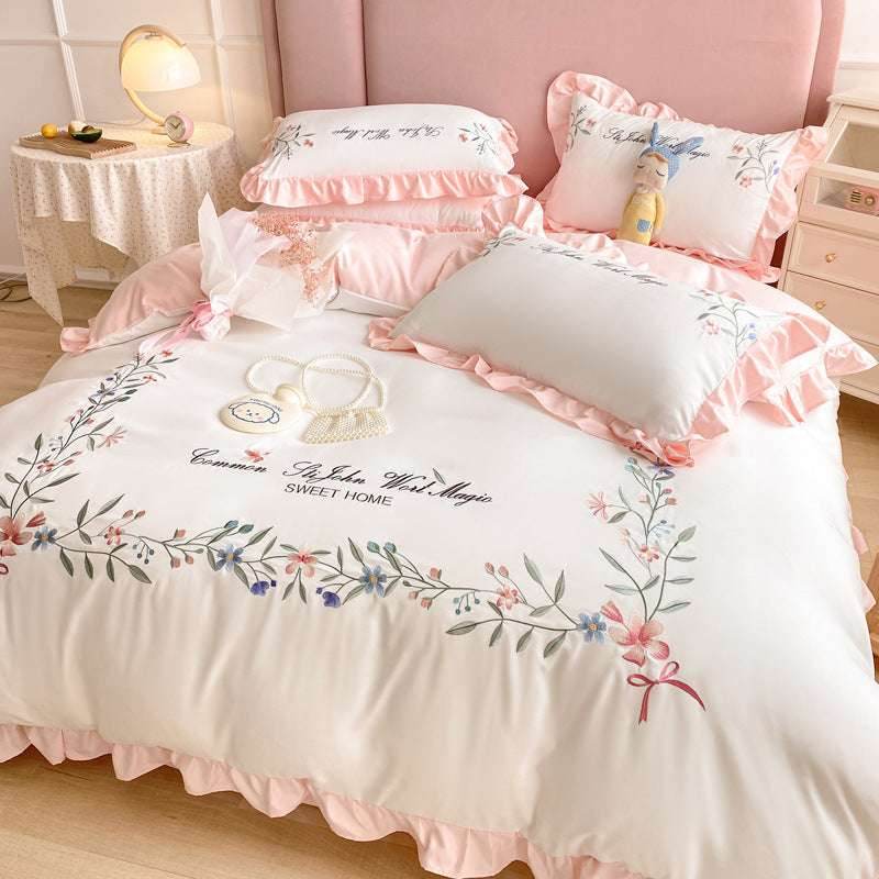 Deluxe Washed Cotton Quilt Cover Set - Pasha Store - Pasha