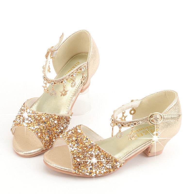 High Heels Girls Golden Show – Elegant and Comfortable High Heels for Girls - Pasha