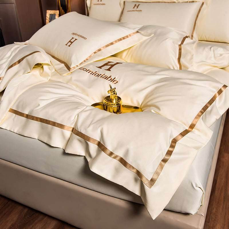 Ice Silk Bed Sheet Set - Pasha