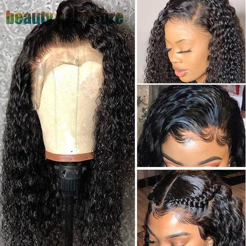 Brasilia Niche Kinky Curly Lace Front Human Hair Wig – 9A Quality, 150% Density - Pasha