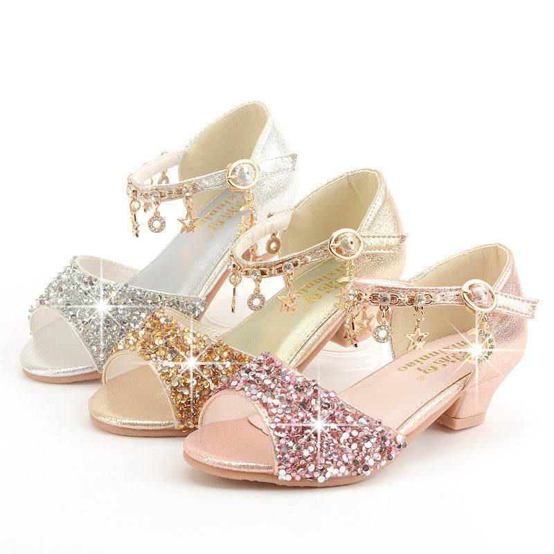 High Heels Girls Golden Show – Elegant and Comfortable High Heels for Girls - Pasha
