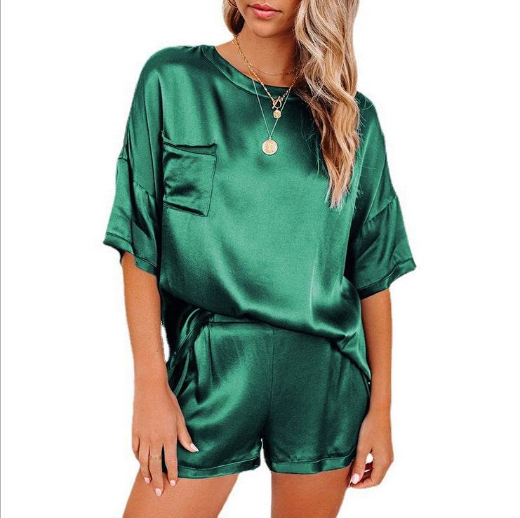 Silk Pajama Set for Home-relaxed days and cozy nights - Pasha