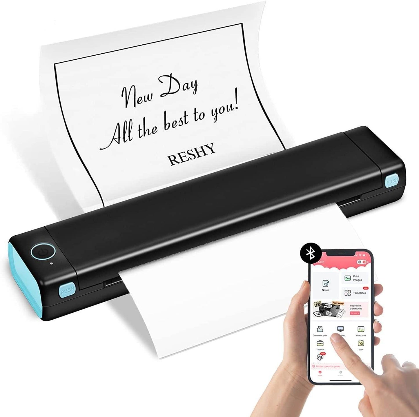 Portable Inkless Printer – Eco-Friendly & Compact - Pasha