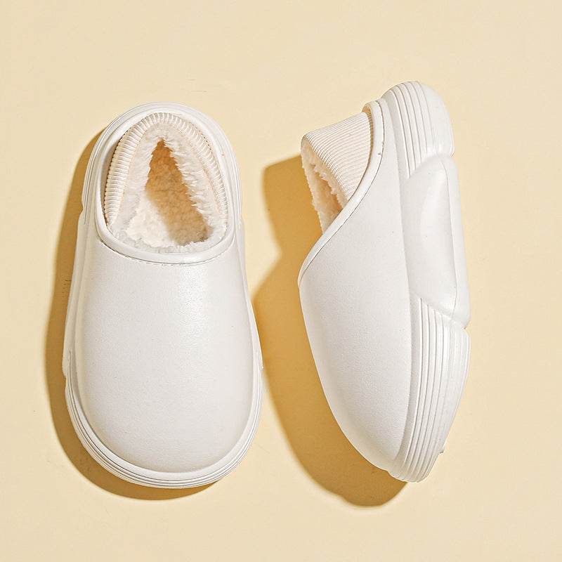 Kids' Indoor Non-Slip Waterproof Wool Slippers – Comfortable and Warm Slippers for Boys & Girls - Pasha