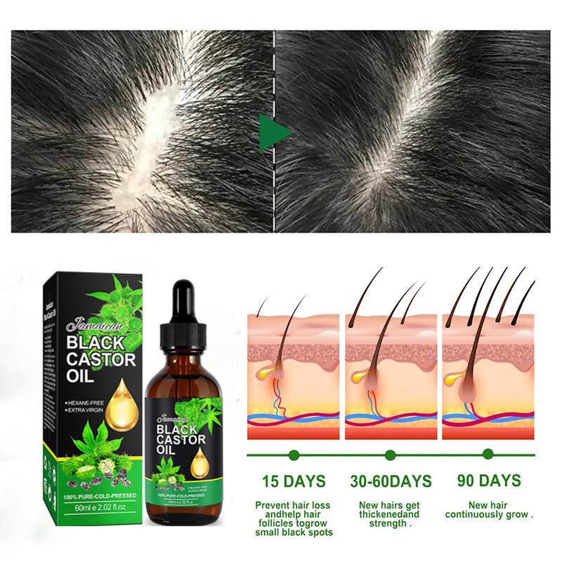 Jamaica Black Castor Oil – 60ml Natural Skin Care Oil for All Skin Types - Pasha
