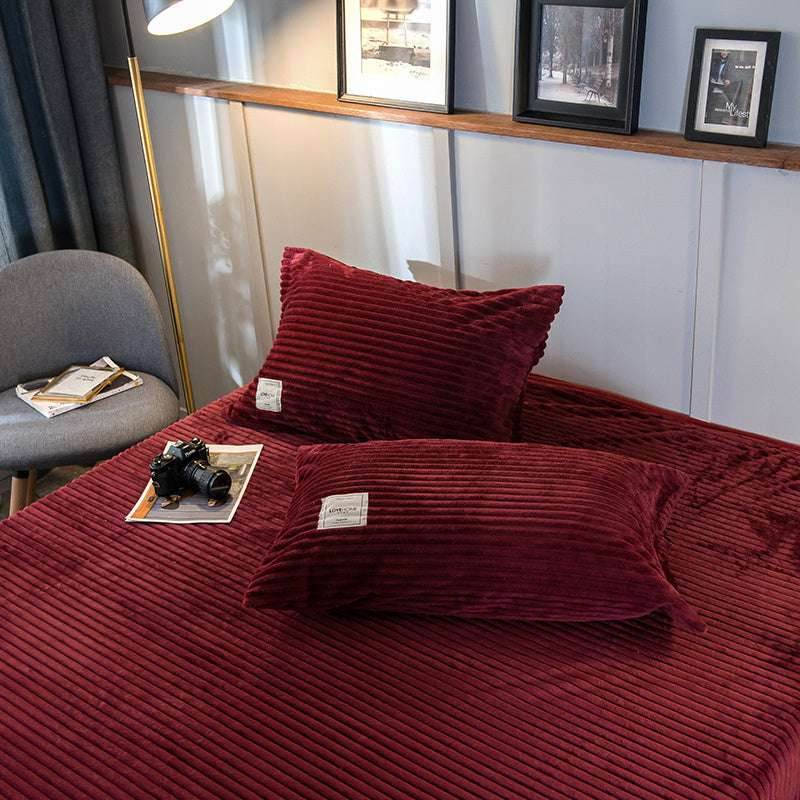 Velvet Duvet Cover Set - Pasha