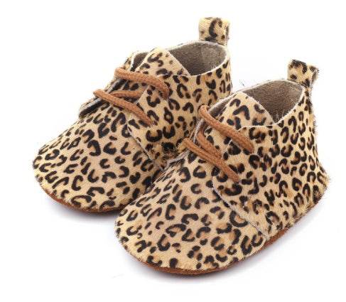 Baby First Walking Shoes – Soft Sole Leather Shoes | Unisex Toddler Shoes - Pasha
